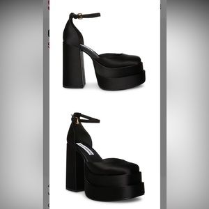 Steve Madden Satin Platform Heels